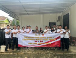 Hari Jadi Intelijen Polri ke-80, Satintelkam Polres Way Kanan Anjangsana Kepada Purnawirawan Polri