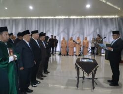 Empat Pejabat Strategis Resmi Dilantik, Pemkab Way Kanan Siap Tancap Gas di 2026