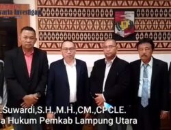 LBH Rakyat Merdeka dan Pemerintah Kabupaten Lampung Utara Teken MOU Mendampingan Hukum