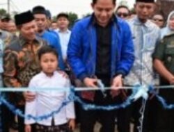 Jalan Kota Baru-Sinar Rejeki Diresmikan, Bupati Egi Tegaskan Pembangunan Jalan Bertahap dan Berkeadilan