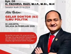 Ketua PPWI Lampung Ucapkan Selamat Atas Gelar Doktor Sekjen DPN PPWI: “Semoga Jadi Inspirasi Pewarta Warga!”