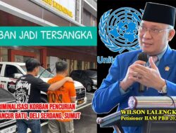 Kriminalisasi Korban Pencurian di Pancur Batu, Potret Buram Penegakan Hukum