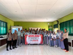 Polres Lampung Utara Sosialisasikan Penerimaan Terpadu Anggota Polri T.A. 2026 di SMA N 1 Abung Semuli