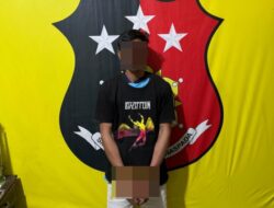 Polsek Buay Bahuga Amankan Diduga Pelaku Curat Gabah di Suka Bumi