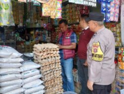 Jelang Bulan Suci Ramadhan, Polres Way Kanan Bersama Bapanas RI Sidak Harga Pangan di Pasar Baradatu