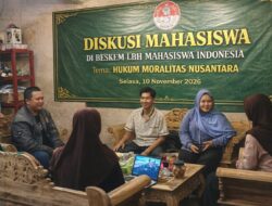 Diskusi Mahasiswa di BESKEM LBH Mahasiswa Indonesia.