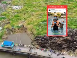 Di Tengah Kecemasan Warga Terkait Eceng Gondok, Oknum Kades di OKI Diduga Asyik Liburan