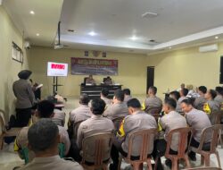 Siap Siaga Sebagai Penolong Masyarakat, Bhabinkamtibmas Polres Way Kanan Dibekali Kemampuan BHD