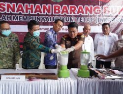 Minim Informasi, Pemusnahan Narkotika di Kejari OKI Jadi Sorotan
