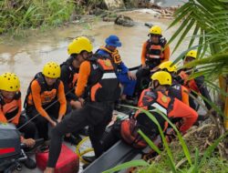 Hari Keempat, Tim SAR Gabungan Lanjutkan Pencarian Korban Hanyut di Sungai Ruguk