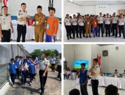 ‎Kalapas Kotabumi Bersama Jajaran Struktural Menyambut Kunjungan Edukatif Dari SMP Ibnu Rusyd Ke Lembaga Pemasyarakatan Kelas IIA Kotabumi