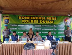 Polres Dumai Berhasil Gagalkan Penyelundupan 10 Kg Sabu dari Malaysia, Kurir Asal Jawa Tengah Ditangkap