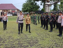 Amankan Hari Raya Idul Fitri 1447 H, Polres Lampung Utara Laksanakan Apel Gelar Pasukan Ops Ketupat Krakatau 2026