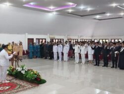 Bupati Lantik 92 Pejabat (PTP) Pimpinan Tinggi Pratama, Administrator dan Pengawas di Lingkungan Pemkab Sanggau