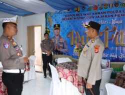 Pastikan Pemudik Lancar Masuk Wilayah Jalinsum Way Kanan, Kapolres Cek Pos Yan Lebaran 1447 H di Rest Area Gunung Labuhan