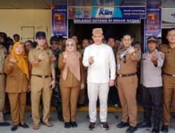 Blusukan ke Pasar Natar, Bupati Egi Cek Harga Sembako Jelang Lebaran, Pedagang: Masih Stabil