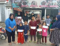 Silaturahmi dan Santunan Anak Yatim oleh Pimpinan PT Buay Tumi Lampung Jelang Idul Fitri di Way Kanan