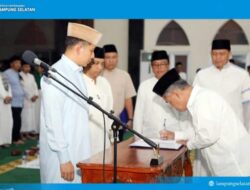 Egi Lantik Ketua Baru Baznas Lampung Selatan, Titip Pesan Integritas Kelola Zakat Umat