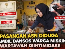Polemik Bansos di Lampung Utara, Pasangan ASN Diduga Ambil Hak Warga, Wartawan Diintimidasi