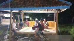 Jaga Keamanan Lingkungan, Polsek Buay Bahuga Sambang dan Silaturahmi di Pos Ronda