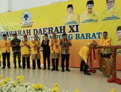 Bupati Parosil Hadiri Musda XI Golkar Lambar, Tekankan Soliditas dan Dukung Gerakan Lampung Menanam