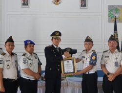 Petugas Lapas Kotabumi Raih Penghargaan dari dirjenpas di Hari Bhakti Pemasyarakatan ke-62
