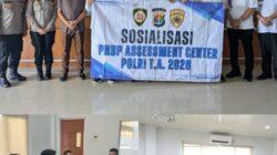 Kabag Binkar Biro SDM Polda Lampung Sosialisasi PNBP Assessment Center Polri di Pemda Way Kanan