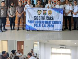 Kabag Binkar Biro SDM Polda Lampung Sosialisasi PNBP Assessment Center Polri di Pemda Way Kanan