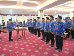 Sekdaprov Marindo Kurniawan Kukuhkan Pengurus KORPRI Way Kanan, Tekankan Peran Strategis ASN