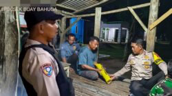 Bhabinkamtibmas Sambangi Pos Ronda di Suka Bumi Way Kanan