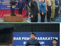 Rutan Dumai Gelar Ikrar Bersih dari Handphone Ilegal, Narkoba, dan Penipuan