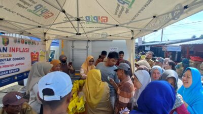 Jaga Stabilitas Harga Bahan Pokok, Pemprov Lampung Gelar Operasi Pasar Serentak di 15 Kabupten/Kota