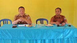 Camat Negeri Agung Pimpin Rakor Bulanan: Disiplin Aparatur dan Keramahan Pelayanan Jadi Fokus Utama