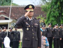 Wakapolres Way Kanan Pimpin Upacara Hari Kebangkitan Nasional Ke-118