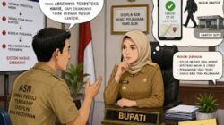 SISTEM ABSENSI PEMKAB WAY KANAN DIDUGA BERMASALAH, ASN HADIR DI ABSENSI TAPI TAK ADA DI RUANGAN