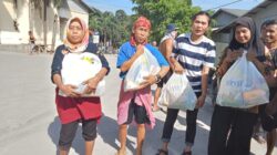 PT.LJS Memberikan Bantuan Sembako Untuk Warga Lingkungan I dan II Kelurahan Campang Jaya