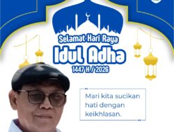 Ketua DPD PPWI Lampung Beserta Seluruh Pengurus dan Anggota Mengucapkan Selamat Hari Raya Idul Adha 1447 H/2026