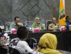Pengawasan Peningkatan Integritas bersama Komisi Pemberantasan Korupsi (KPK) yang digelar di Aula Utama Setdakab Lampung Timur