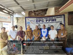 ‎Tim Kesbangpol Lampung Utara Kunjungan di Sekretariat DPC PPWI LU
