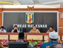 Pemkab Way Kanan Matangkan Persiapan Istighitsah dan Pengajian Akbar HUT ke-27