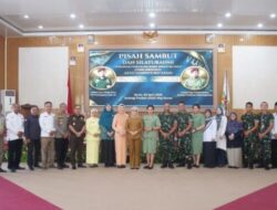 Pemkab Way Kanan Gelar Pisah Sambut Komandan Lanudad Gatot Soebroto