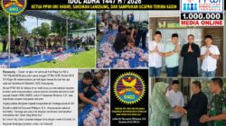 Kodim 0402 OKI Gelar Pemotongan Hewan Kurban Idul Adha 1447 H/2026 – Ketua PPWI OKI Hadiri, Saksikan Langsung, dan Sampaikan Ucapan Terima Kasih