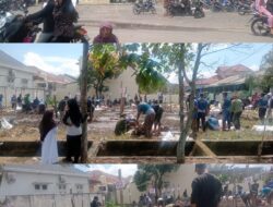 Masjid Nurul Yakin Jalan Paus Dumai Sembelih Hewan Qurban 28 Ekor Sapi Dan 7 Ekor Kambing