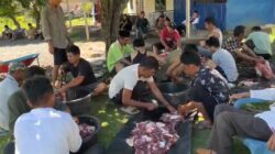 Semangat Qurban Idul Adha 2026, Ridwan Sekeluarga Sembelih 1 Ekor Kerbau