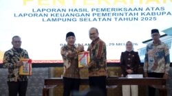 Konsistensi Satu Dekade, Lampung Selatan Kembali Pertahankan Opini WTP ke-10 dari BPK