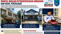 Revitalisasi Sekolah di OKI Disorot, Muncul Dugaan Ketidaksesuaian Anggaran dan Hasil Pekerjaan