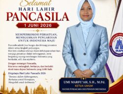 UMI MARFUAH, S.H., M.Pd.: “Pancasila dan Nilai Ketuhanan Adalah Nafas Perjuangan Bangsa Indonesia”