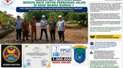 Jalan Akses Pemakaman Umum yang Berlubang Becek Dapat Diperbaiki, Perusahaan Juga Menyerap Tenaga Kerja Lokal