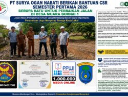 Jalan Akses Pemakaman Umum yang Berlubang Becek Dapat Diperbaiki, Perusahaan Juga Menyerap Tenaga Kerja Lokal