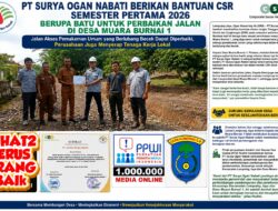 Jalan Akses Pemakaman Umum yang Berlubang Becek Dapat Diperbaiki, Perusahaan Juga Menyerap Tenaga Kerja Lokal